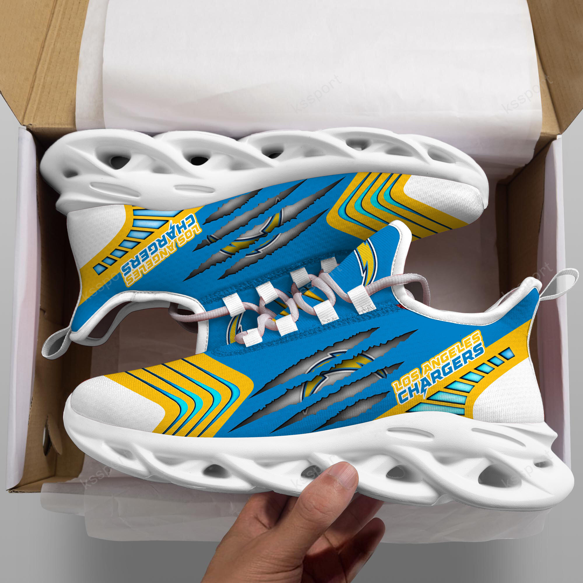 los angeles chargers yezy running sneakers bb427 zovvk