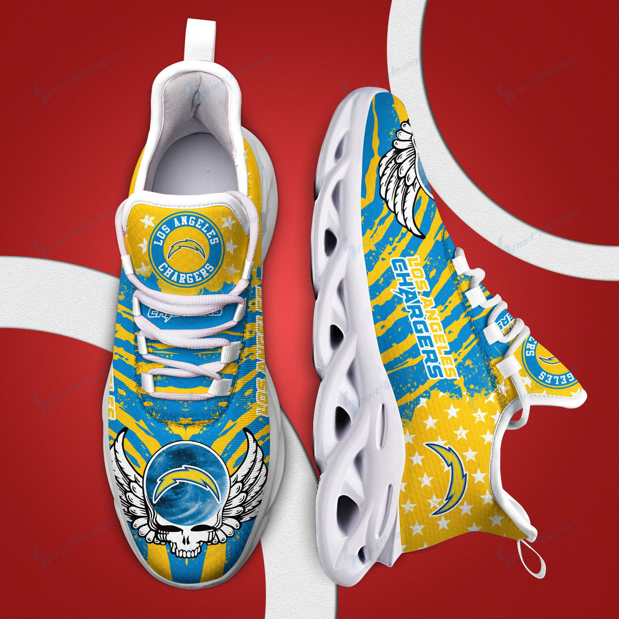 los angeles chargers yezy running sneakers bb778 w5gbd