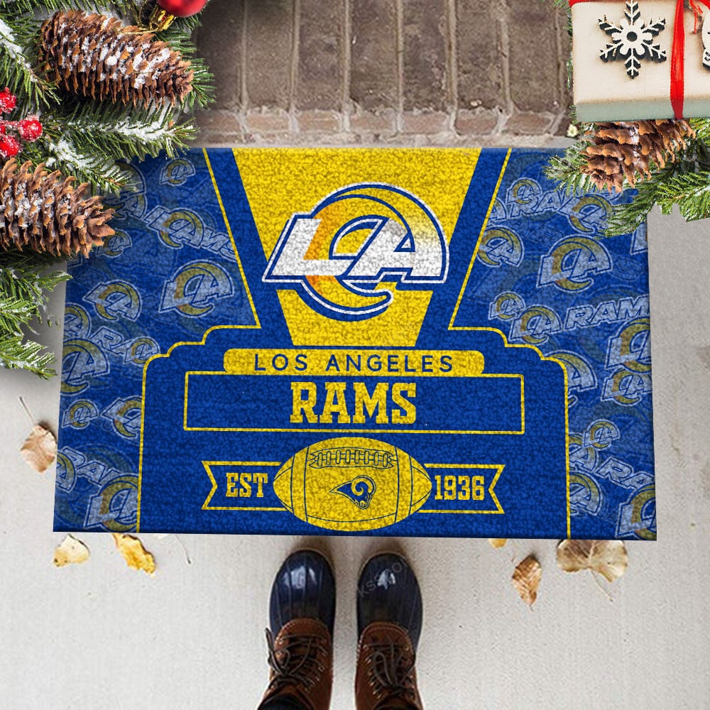 los angeles rams doormat bg171 o9qhh