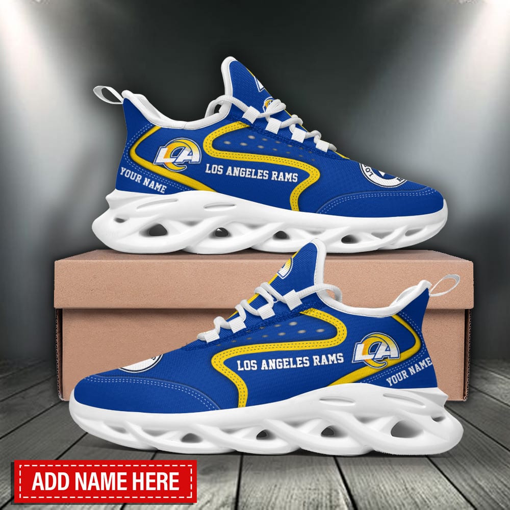 los angeles rams personalized yezy running sneakers bb451 he9hc