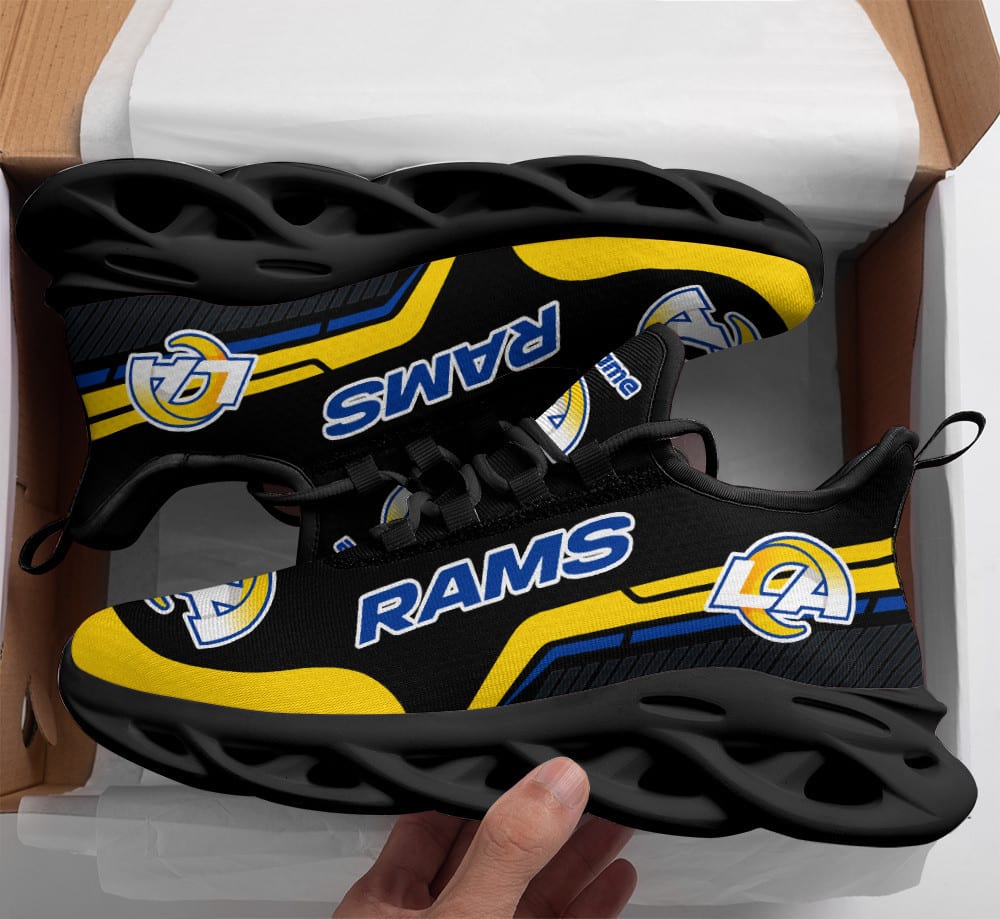 los angeles rams personalized yezy running sneakers bg201 qwpzk