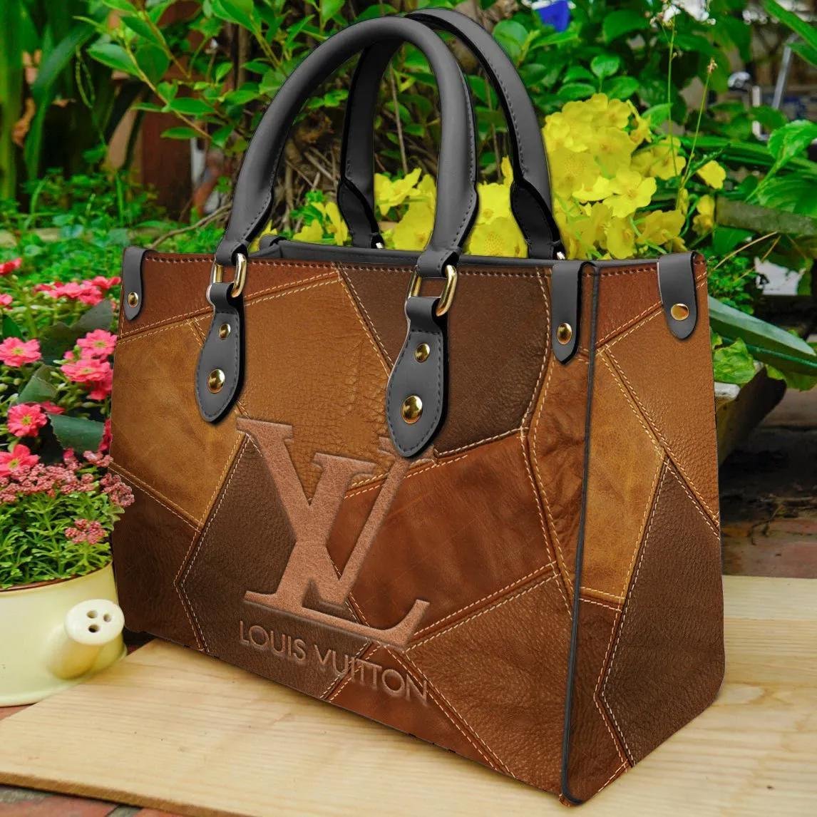 louis vuitton brown luxury brand fashion women small handbag for beauty 20231203103657287