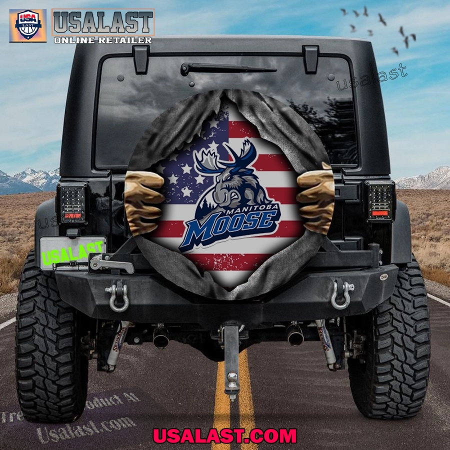 manitoba moose ahl american flag spare tire cover 1 HoCNU