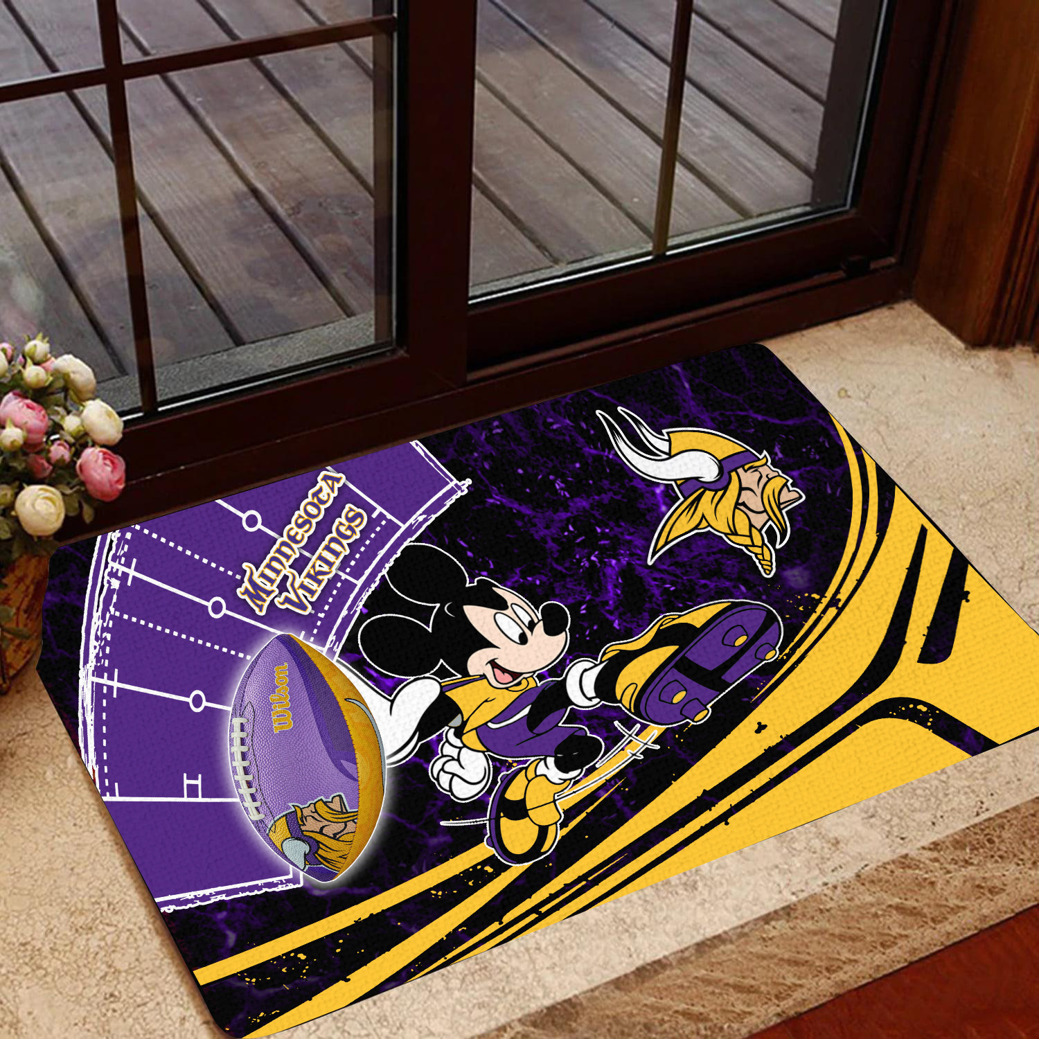 minnesota vikings doormat bg239 dbh1c