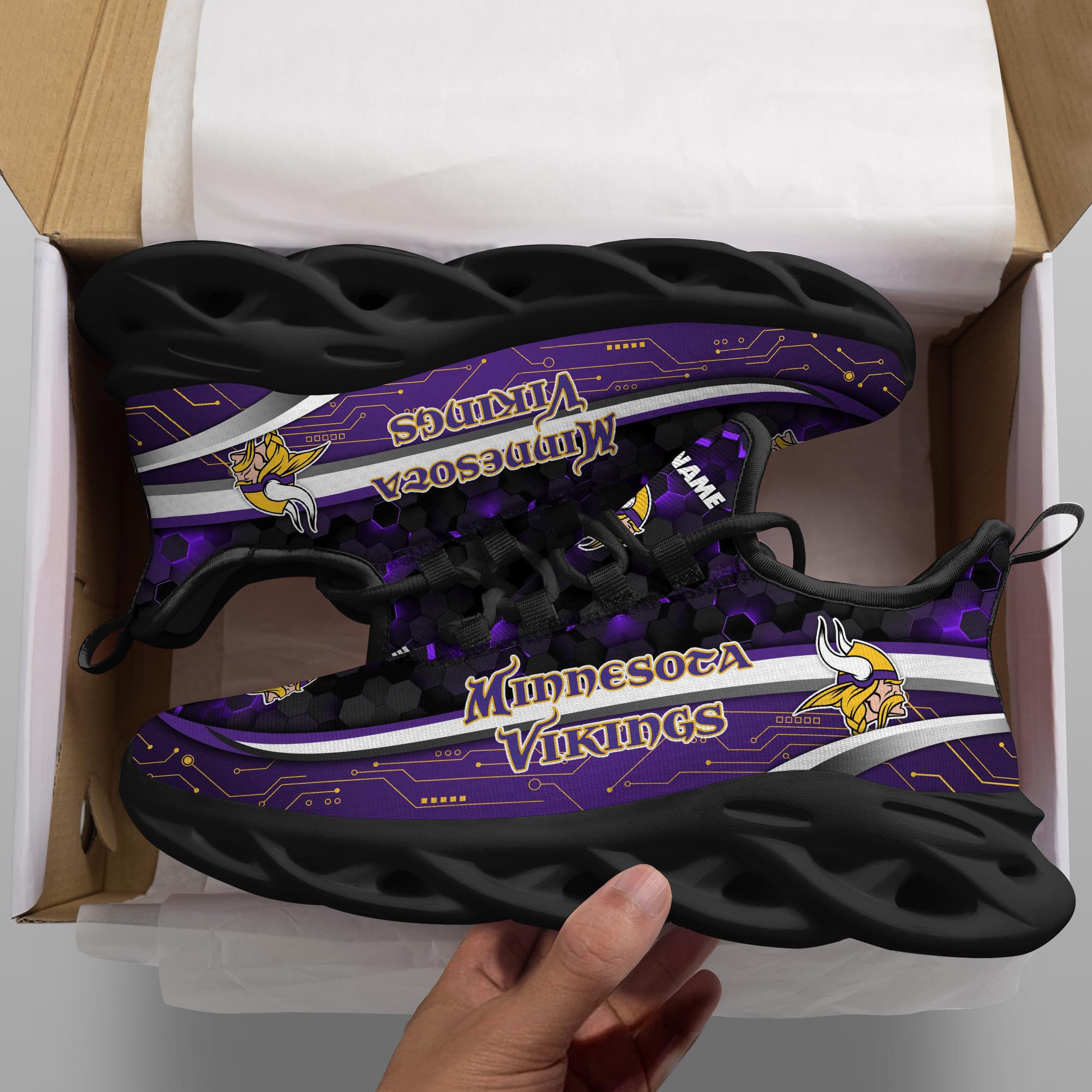 minnesota vikings personalized yezy running sneakers 72 1njyz