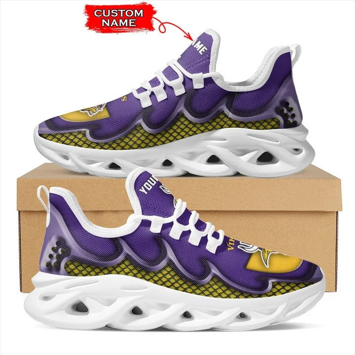 minnesota vikings personalized yezy running sneakers bg424 nxohv