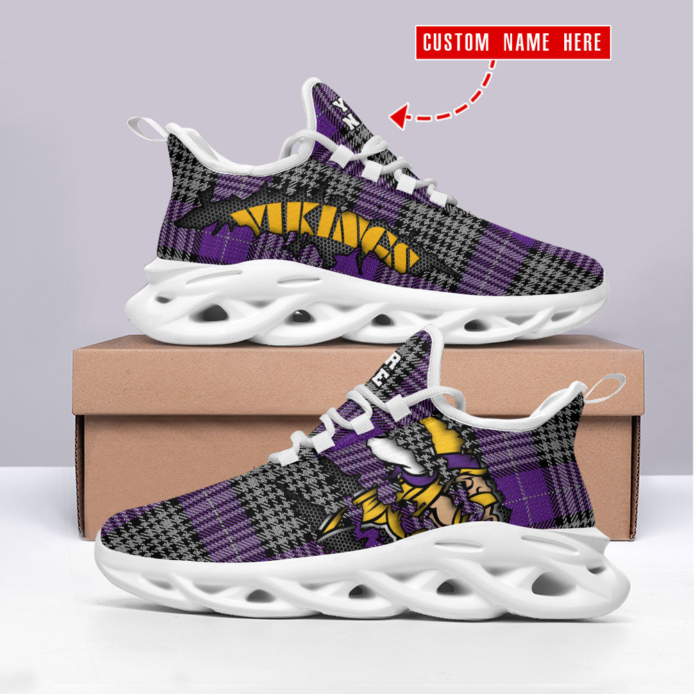 minnesota vikings personalized yezy running sneakers spd317 zlfga