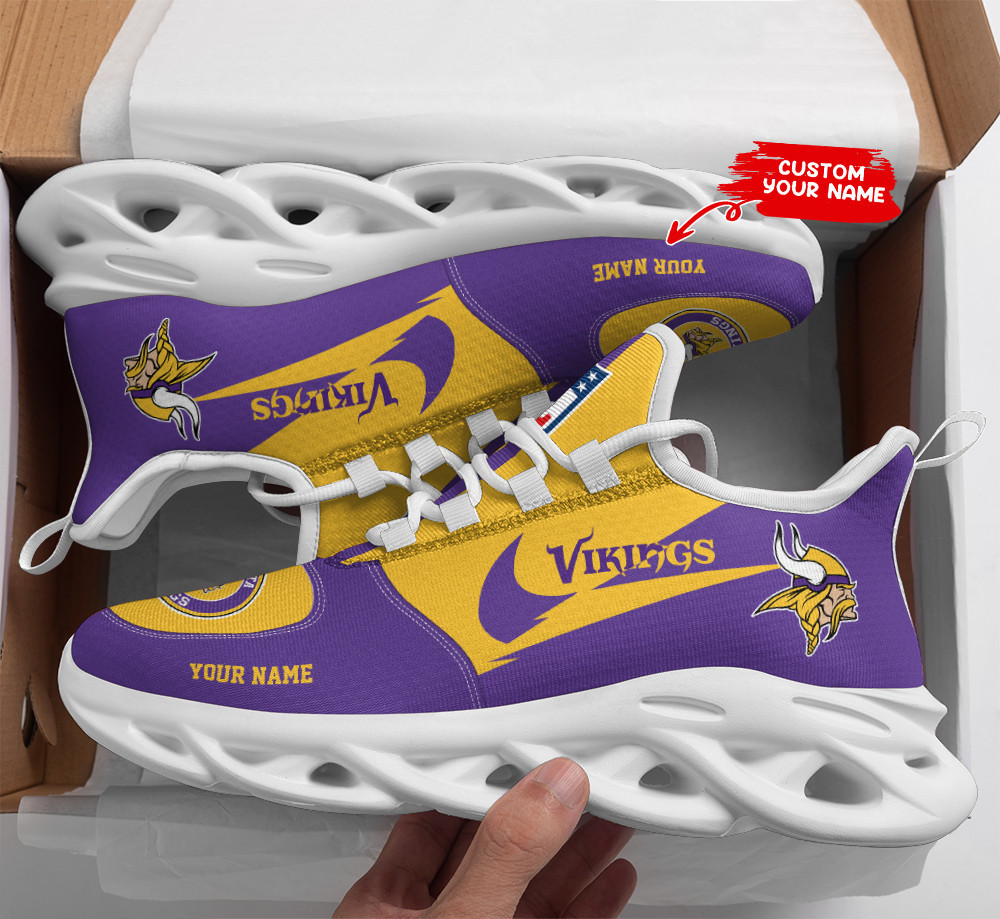 minnesota vikings personalized yezy running sneakers spd412 tv0fw