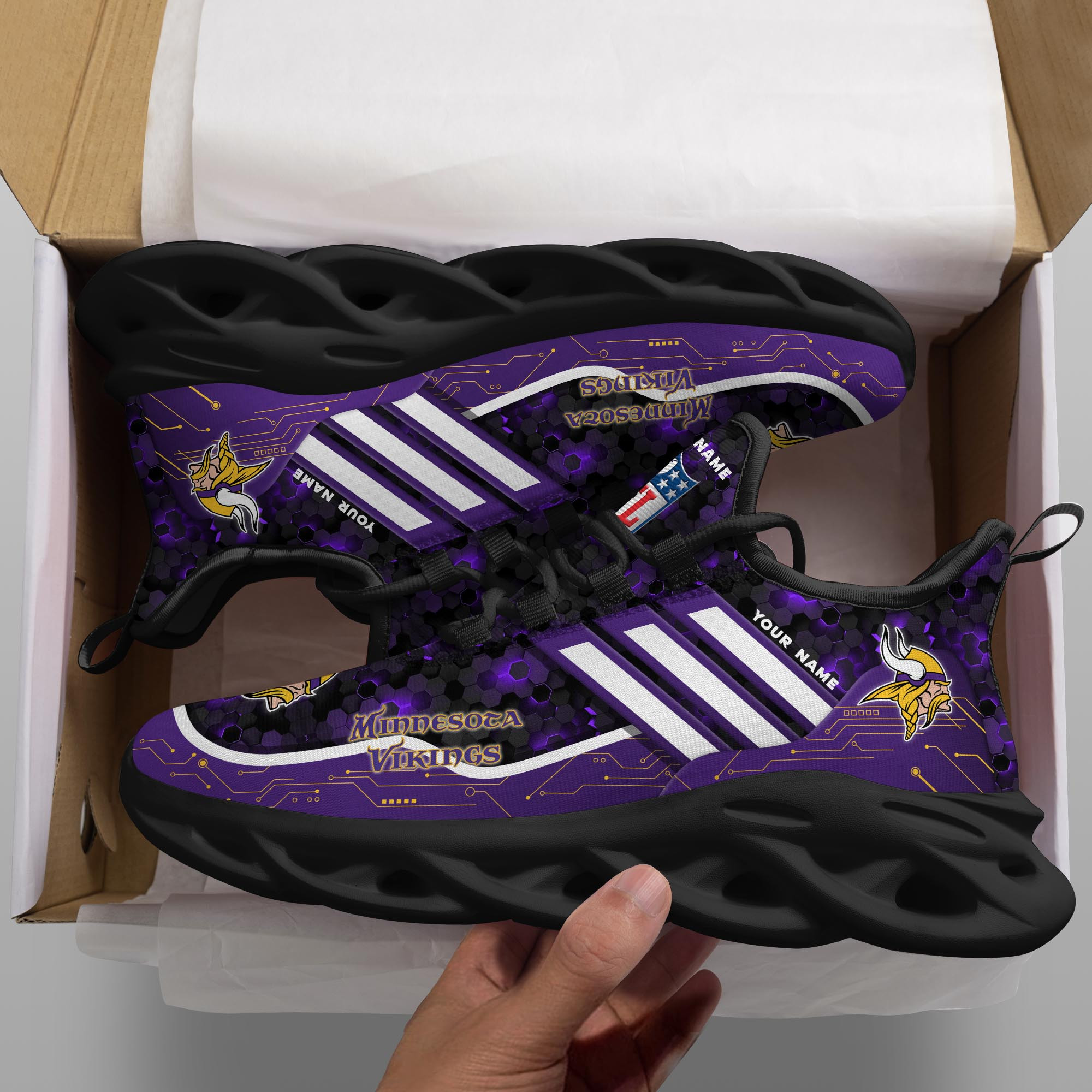 minnesota vikings personalized yezy running sneakers spd659 c2uk3