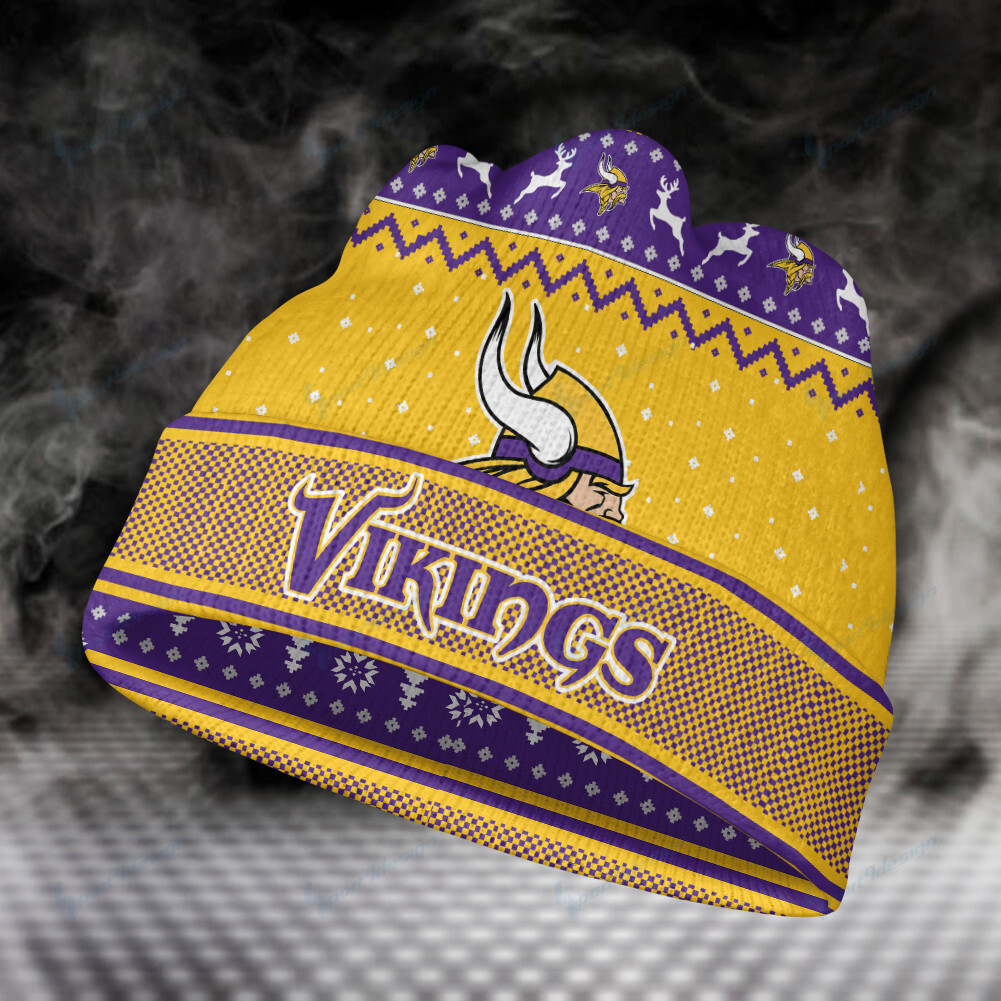 minnesota vikings wool beanie 129 z9lzp