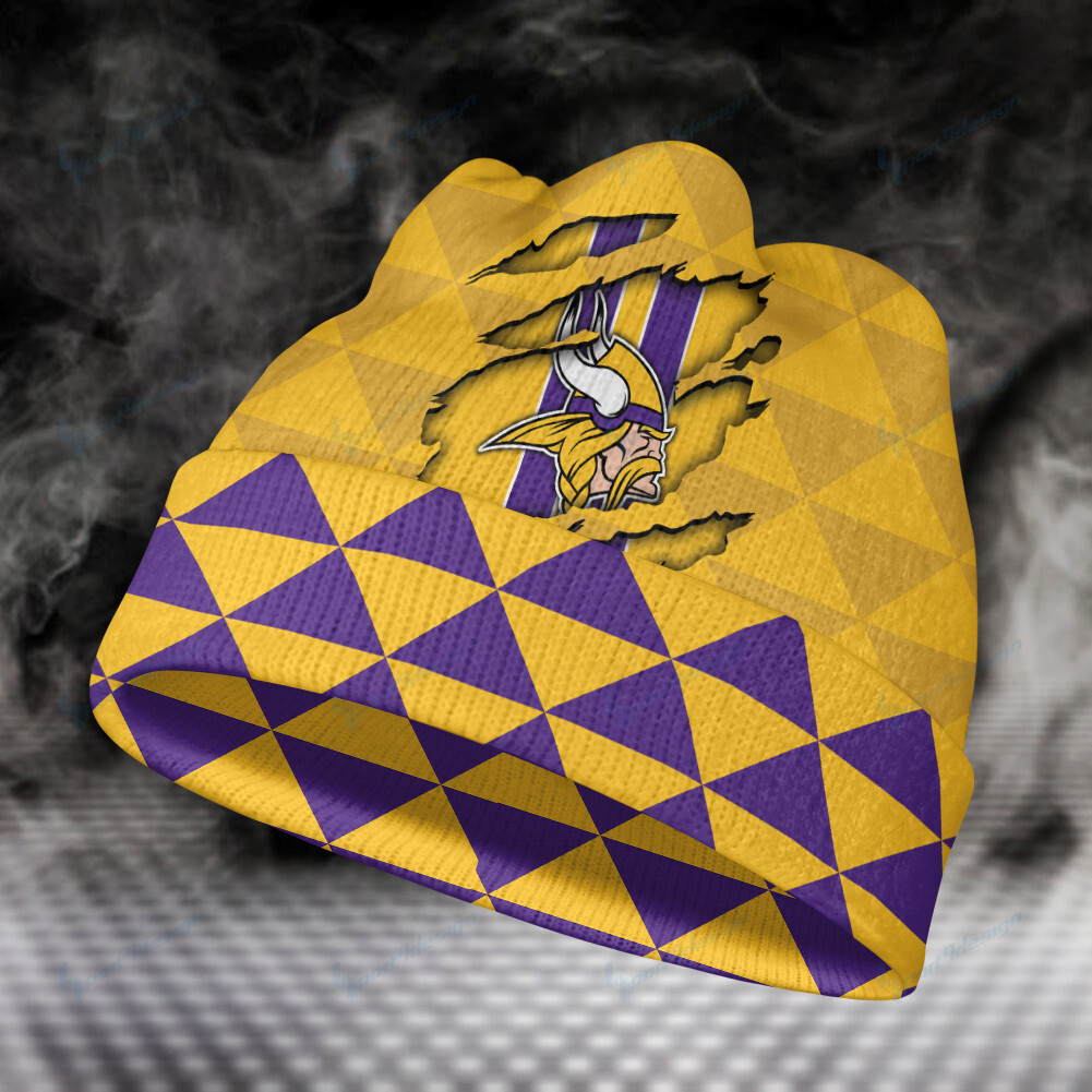 minnesota vikings wool beanie 68 ztb6k