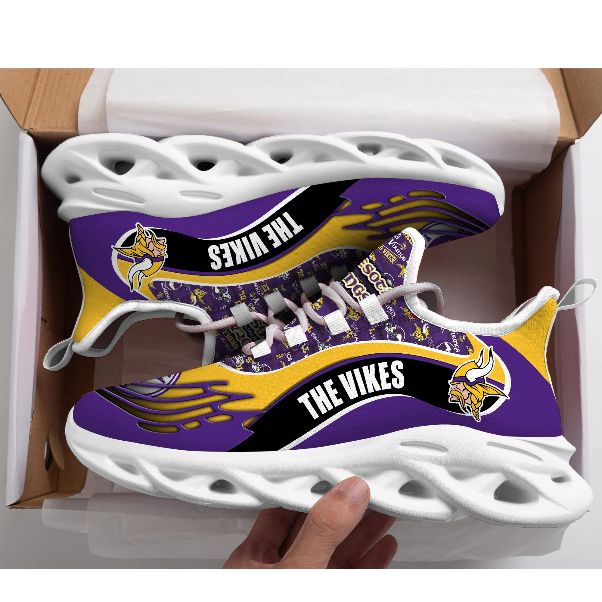 minnesota vikings yezy running sneakers bb177 1kwl1