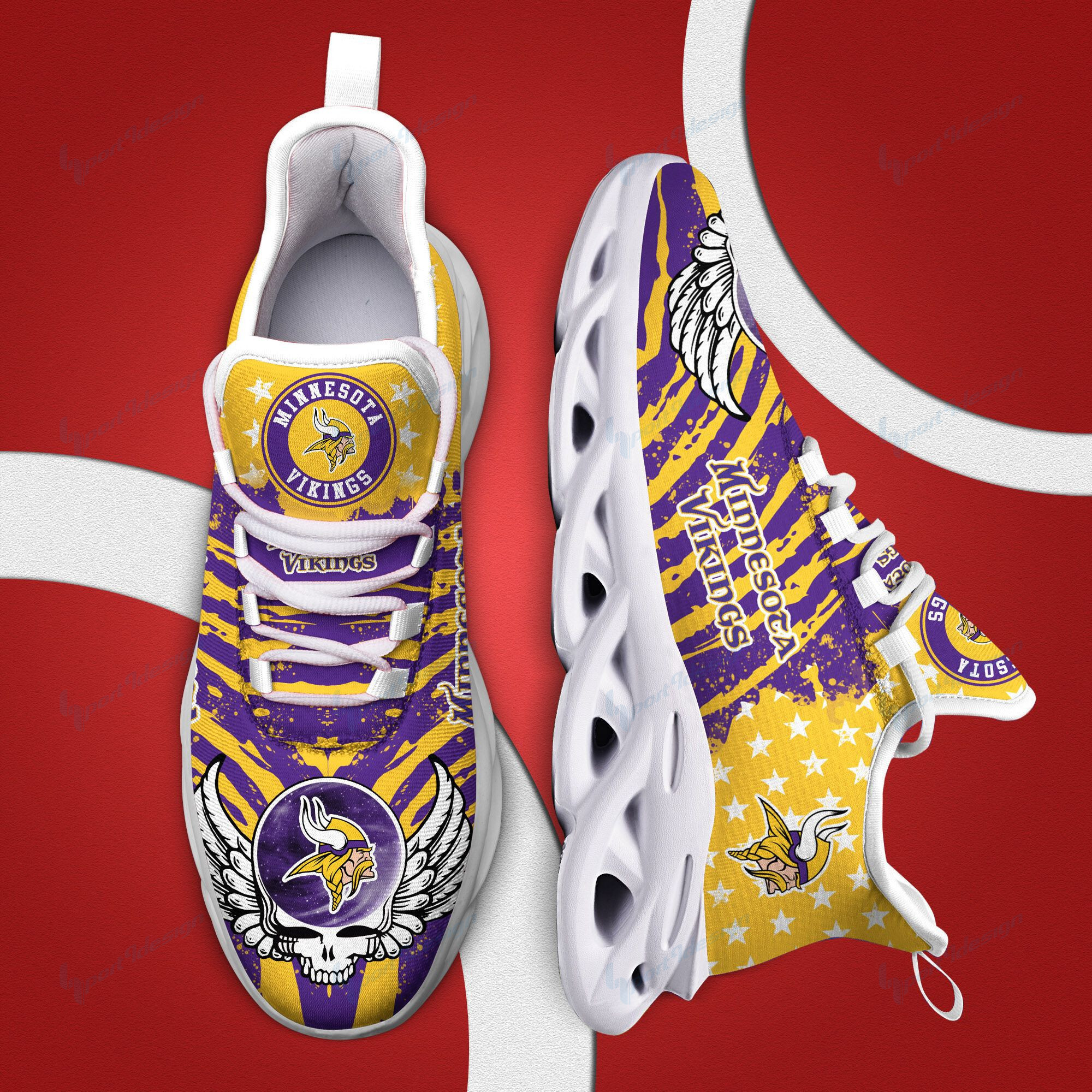 minnesota vikings yezy running sneakers bb755 9dj4n