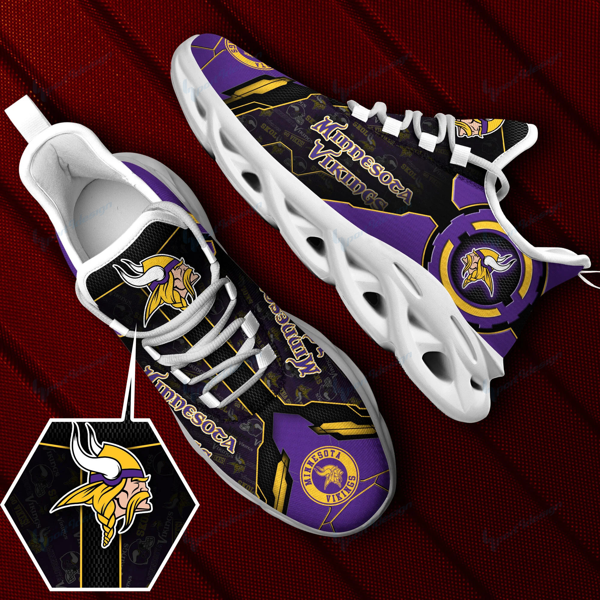 minnesota vikings yezy running sneakers spd24 aibw8