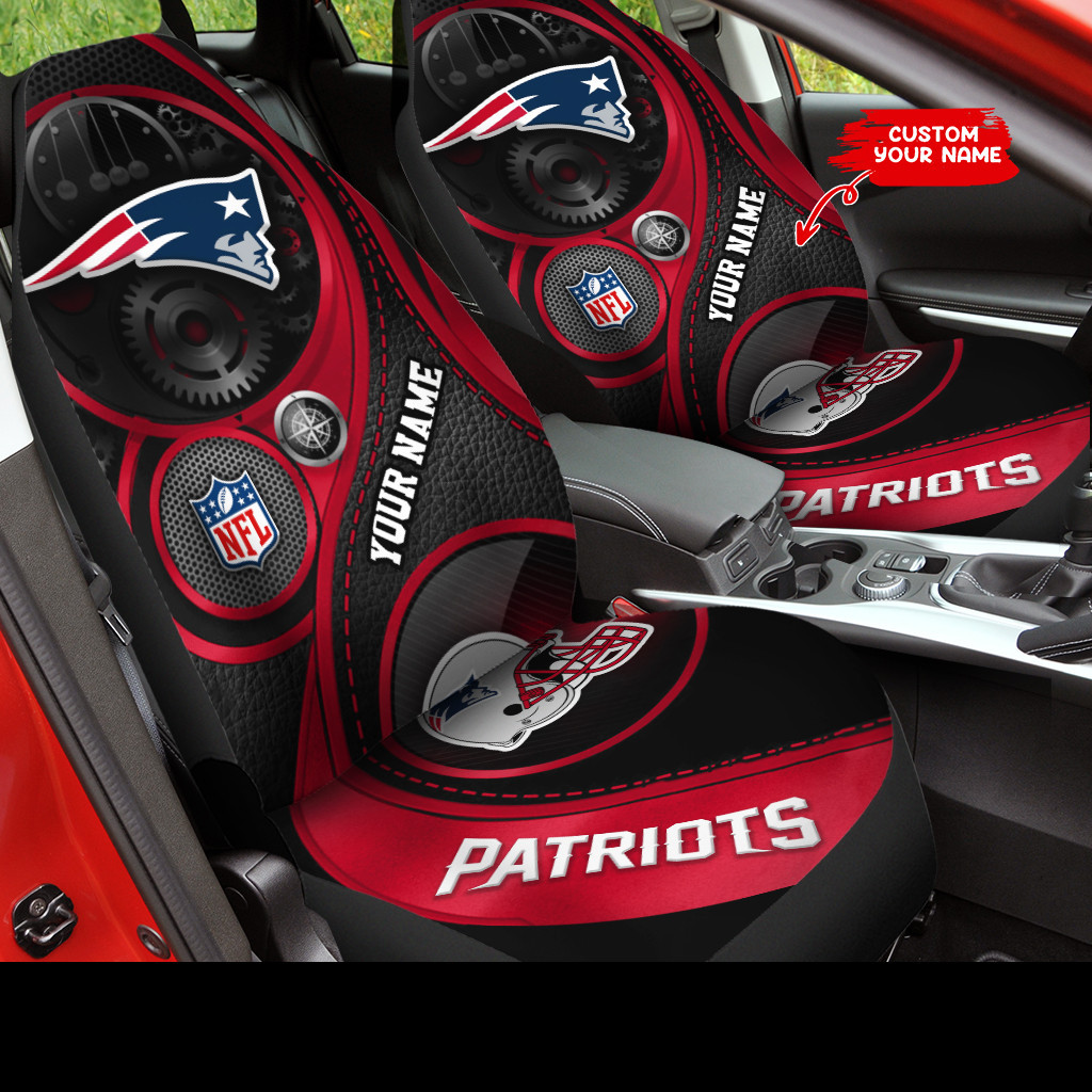 new england patriots personalized car seat covers bg246 bx2zi