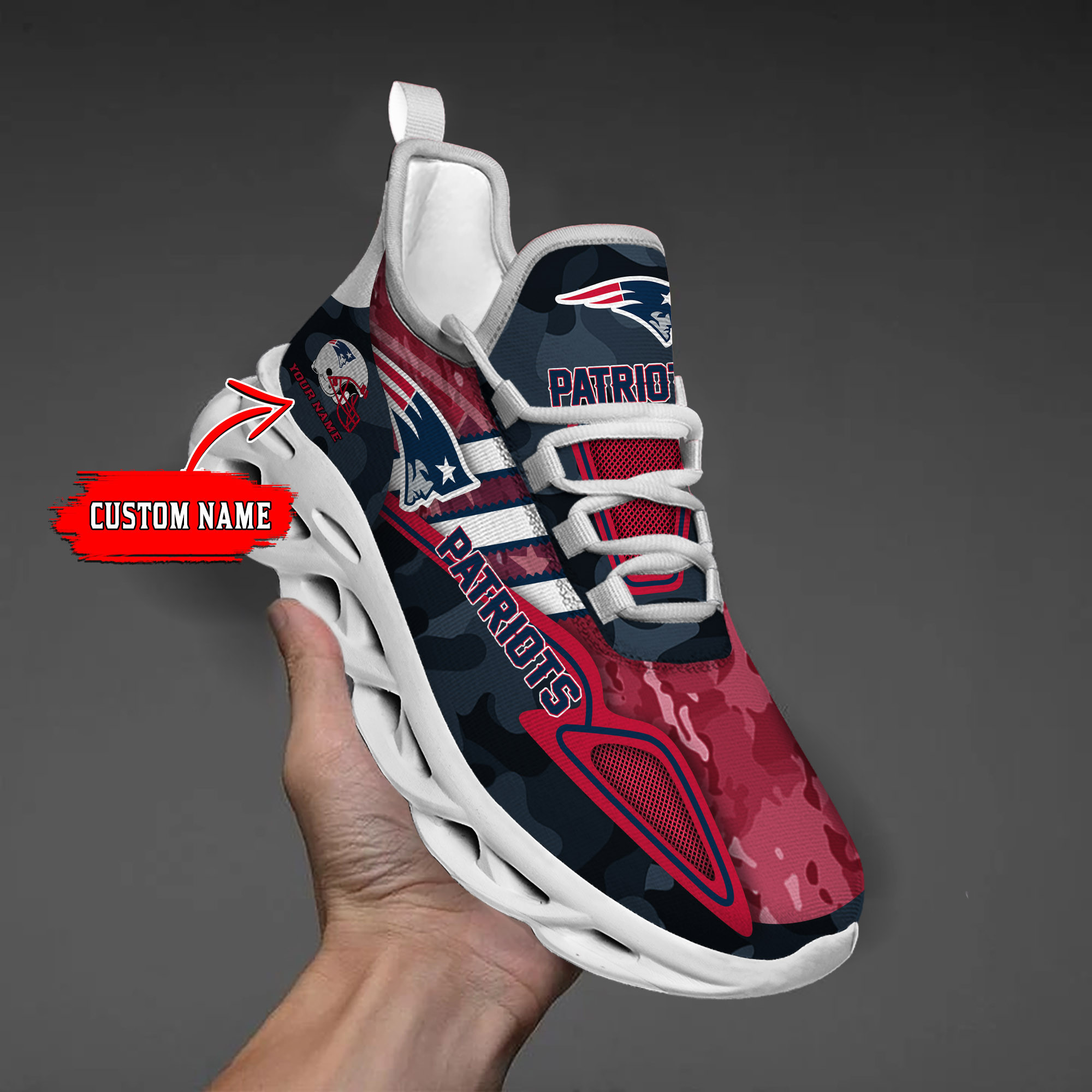 new england patriots personalized yezy running sneakers bb250 pbptk