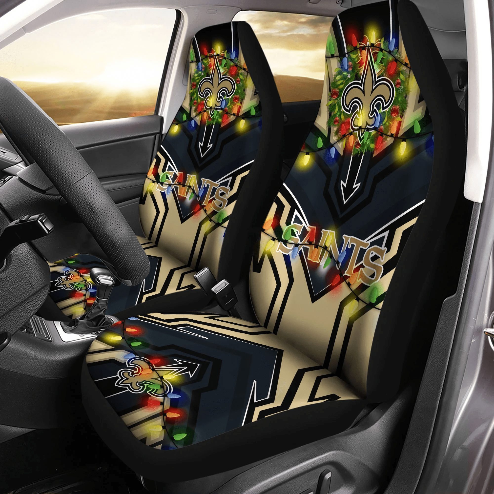 new orleans saints car seat covers bg138 cmgyd