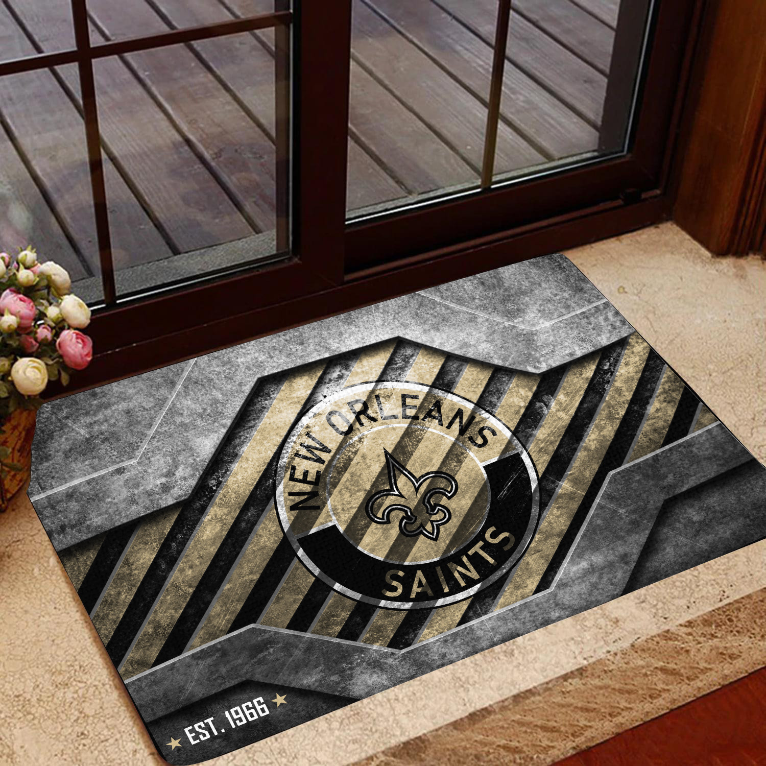 new orleans saints doormat bg213 qm1te
