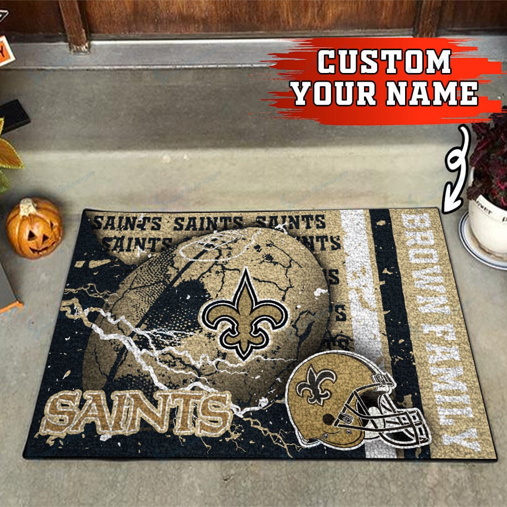 new orleans saints personalized doormat bg21 ncbvs