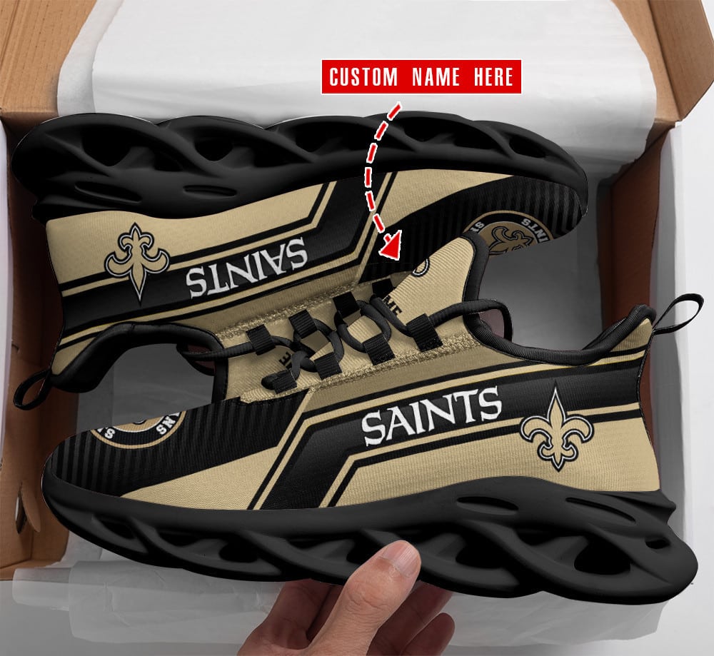 new orleans saints personalized yezy running sneakers bg468 ei8pp