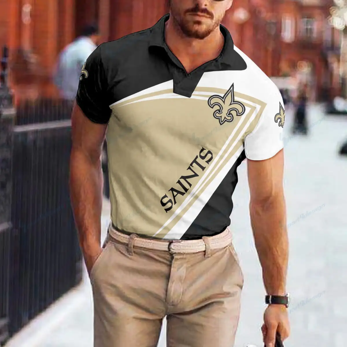 new orleans saints polo t shirt bg05 cszev