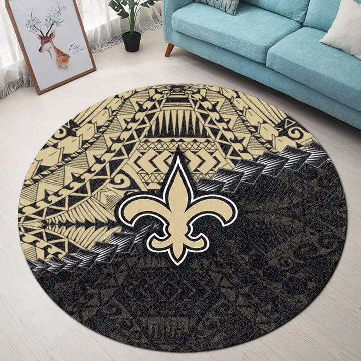 new orleans saints round rug 33 cokf2