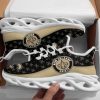 new orleans saints yezy running sneakers 35 plakc