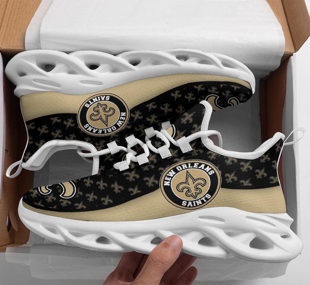 new orleans saints yezy running sneakers 35 plakc