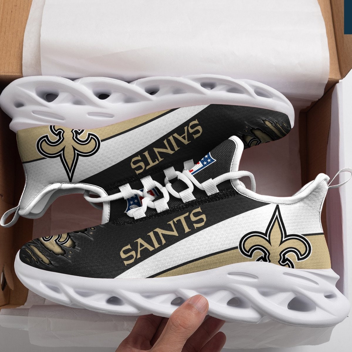 new orleans saints yezy running sneakers 911 cyej7