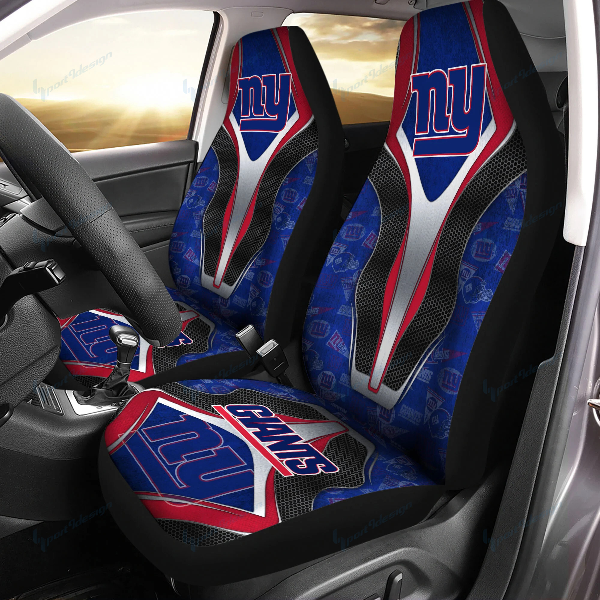 new york giants car seat covers bg45 etlfd