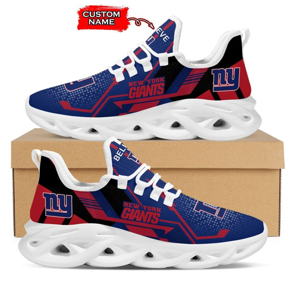 new york giants personalized yezy running sneakers 761 fbotd