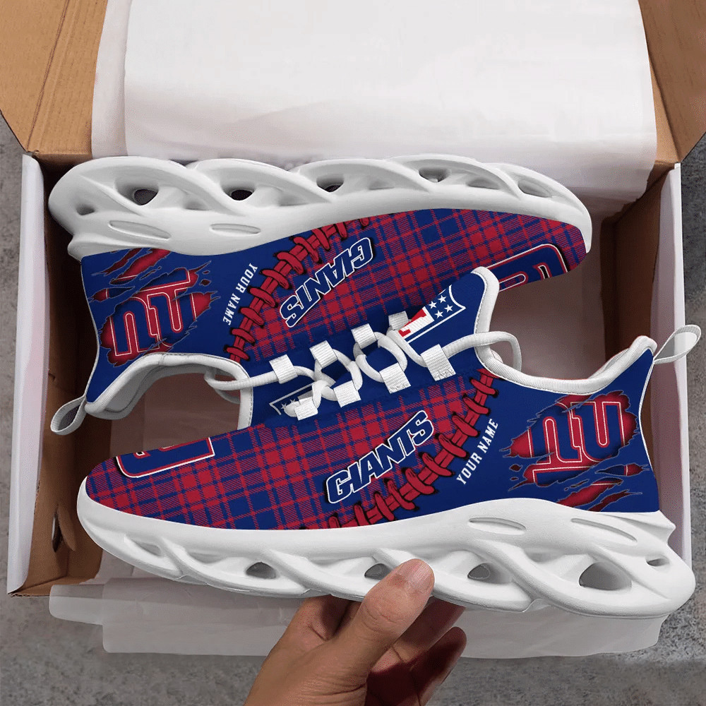 new york giants personalized yezy running sneakers spd298 7z55c