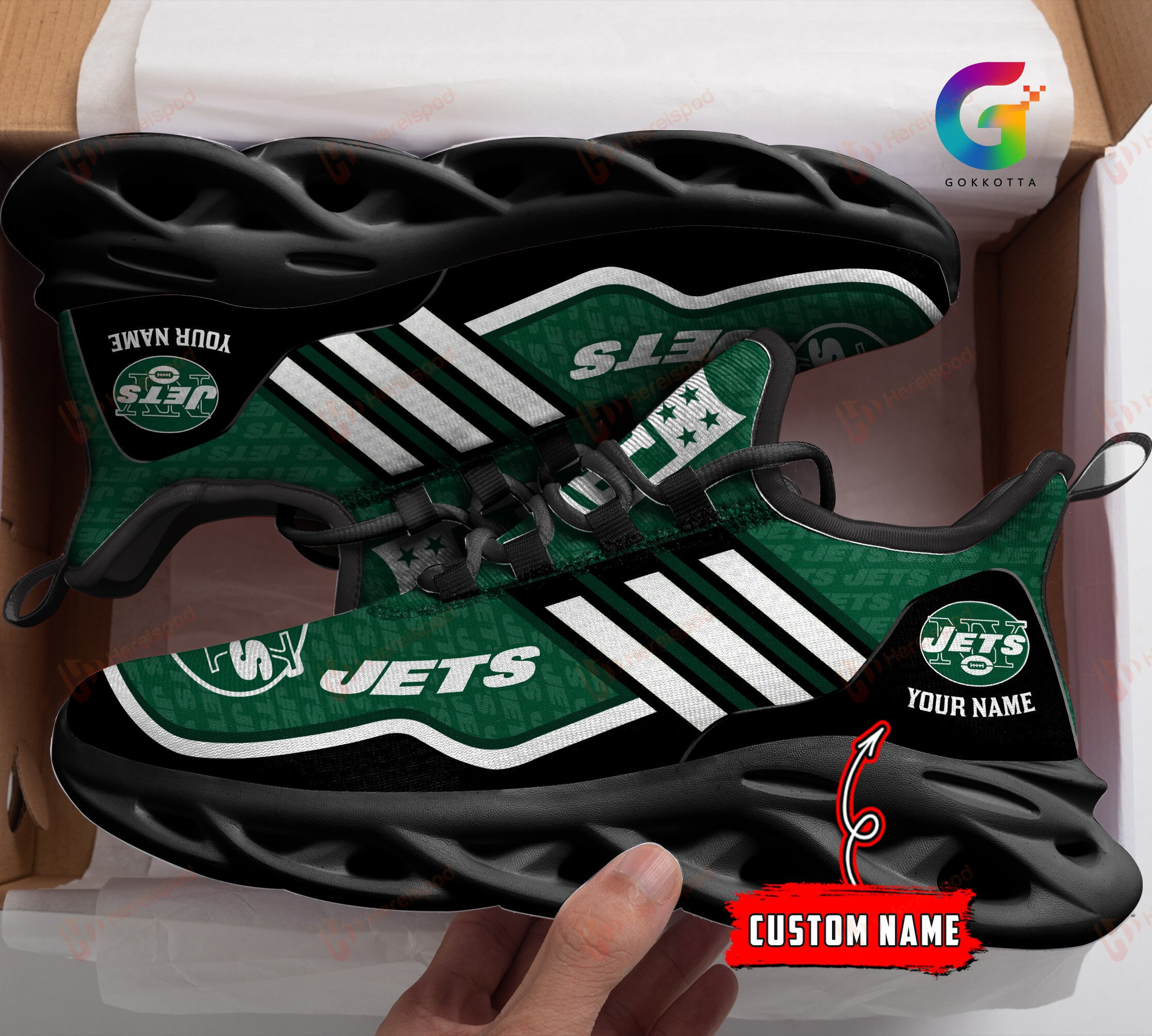new york jets personalized yezy running sneakers 134 ptxgj