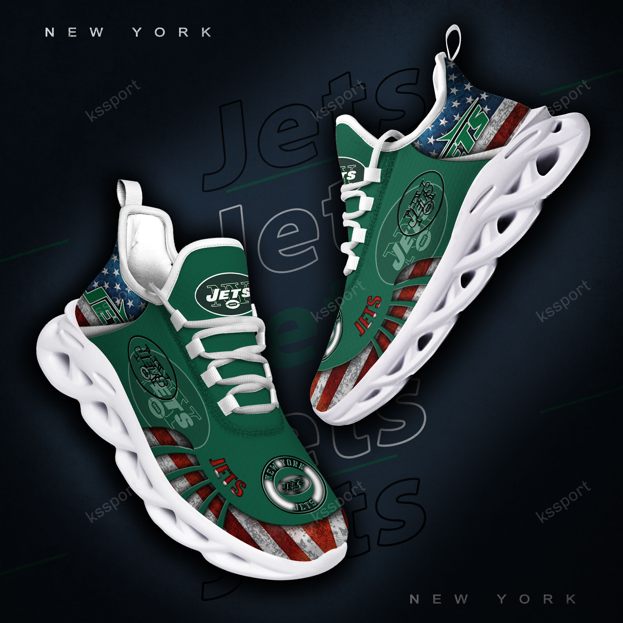 new york jets yezy running sneakers bg827 cykeh