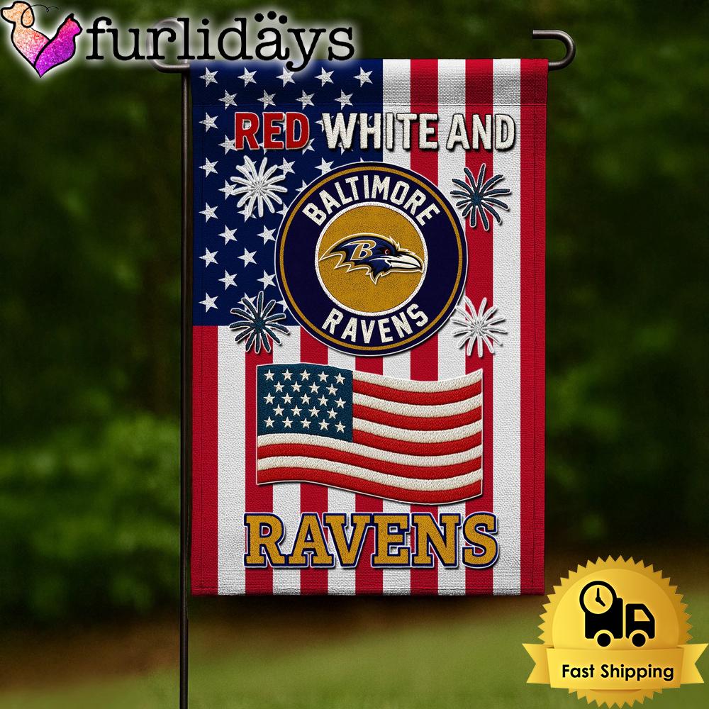 nfl baltimore ravens independence day 2025 flag8388