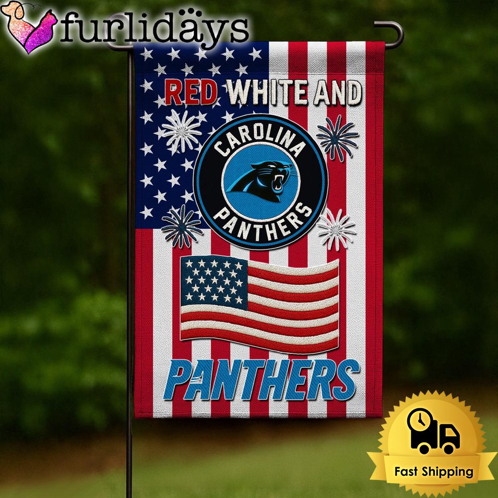 nfl carolina panthers independence day 2025 flag8331