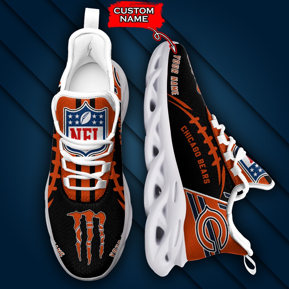 nfl chicago bears max soul sneaker custom name 46m11ngvy
