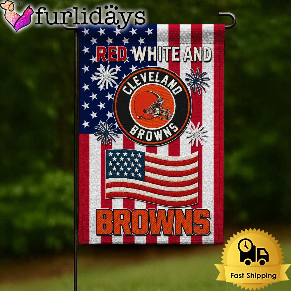 nfl cleveland browns independence day 2025 flag6680