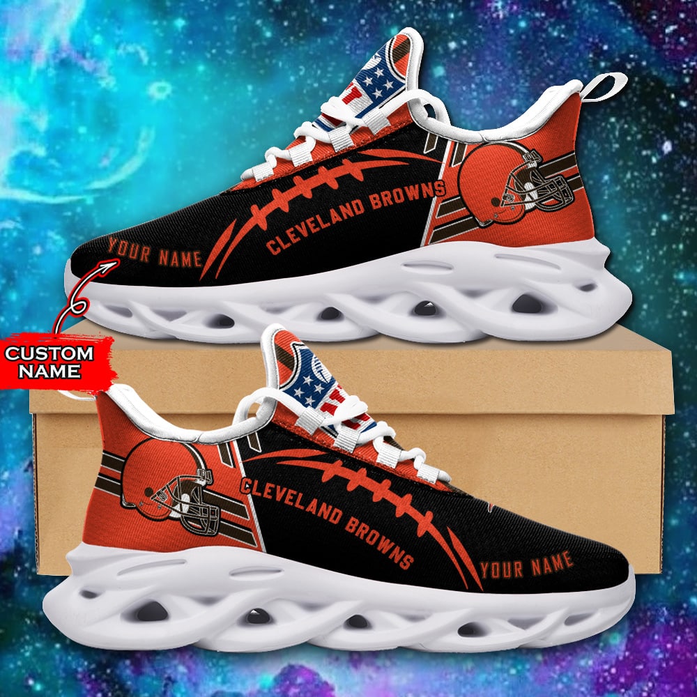 nfl cleveland browns max soul sneaker custom name 46m1dtn6w