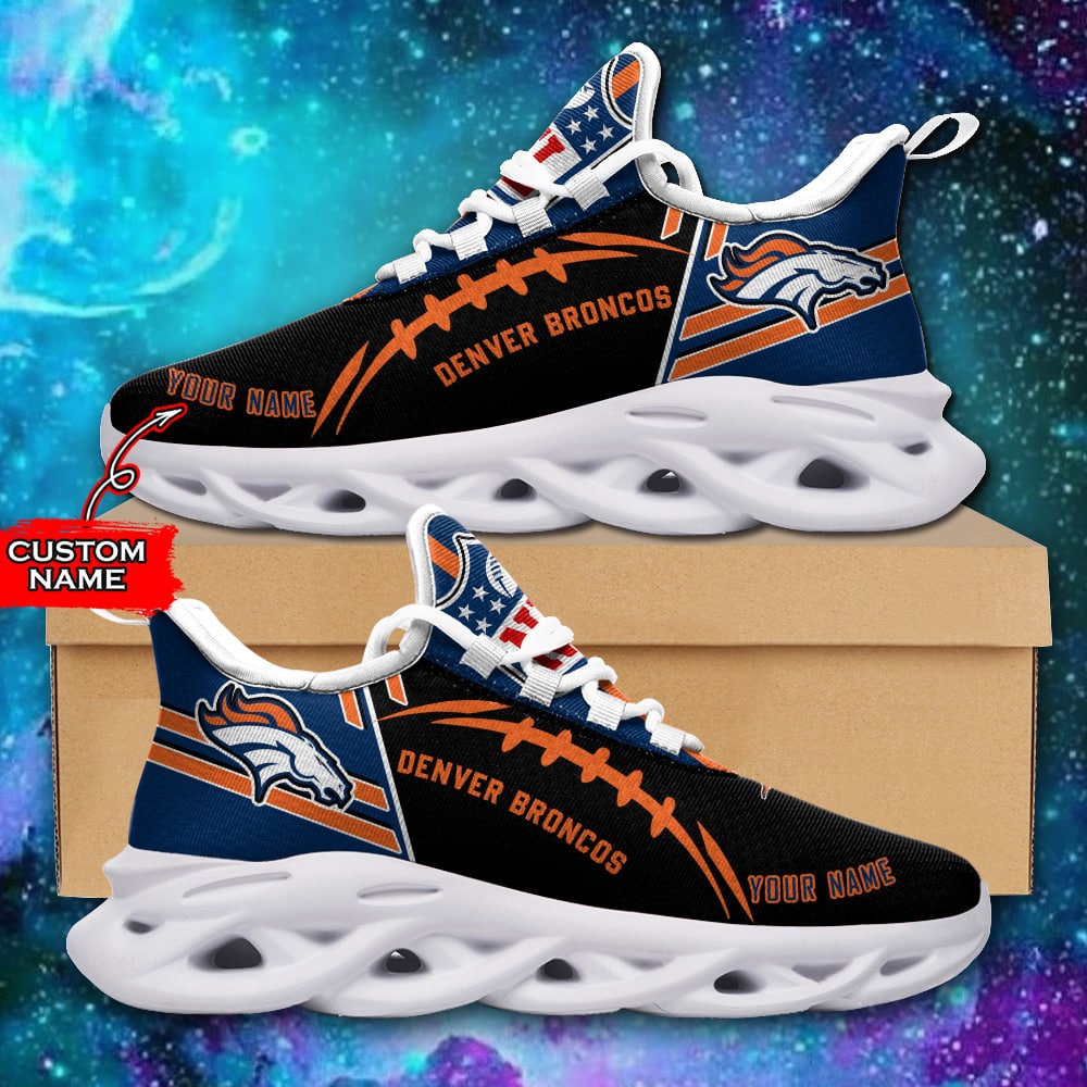 nfl denver broncos max soul sneaker custom name 46m1jvdwl