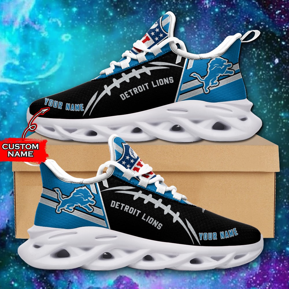 nfl detroit lions max soul sneaker custom name 46m1uu8al