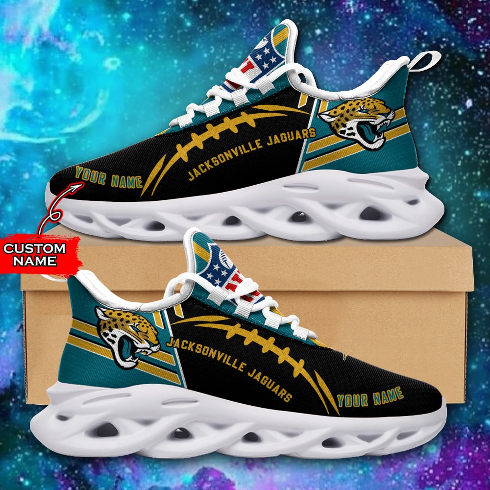 nfl jacksonville jaguars max soul sneaker custom name 46m1jbaab