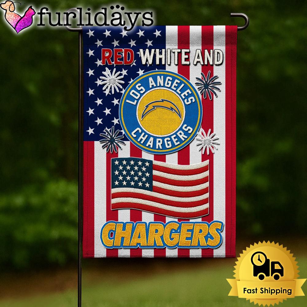 nfl los angeles chargers independence day 2025 flag2050