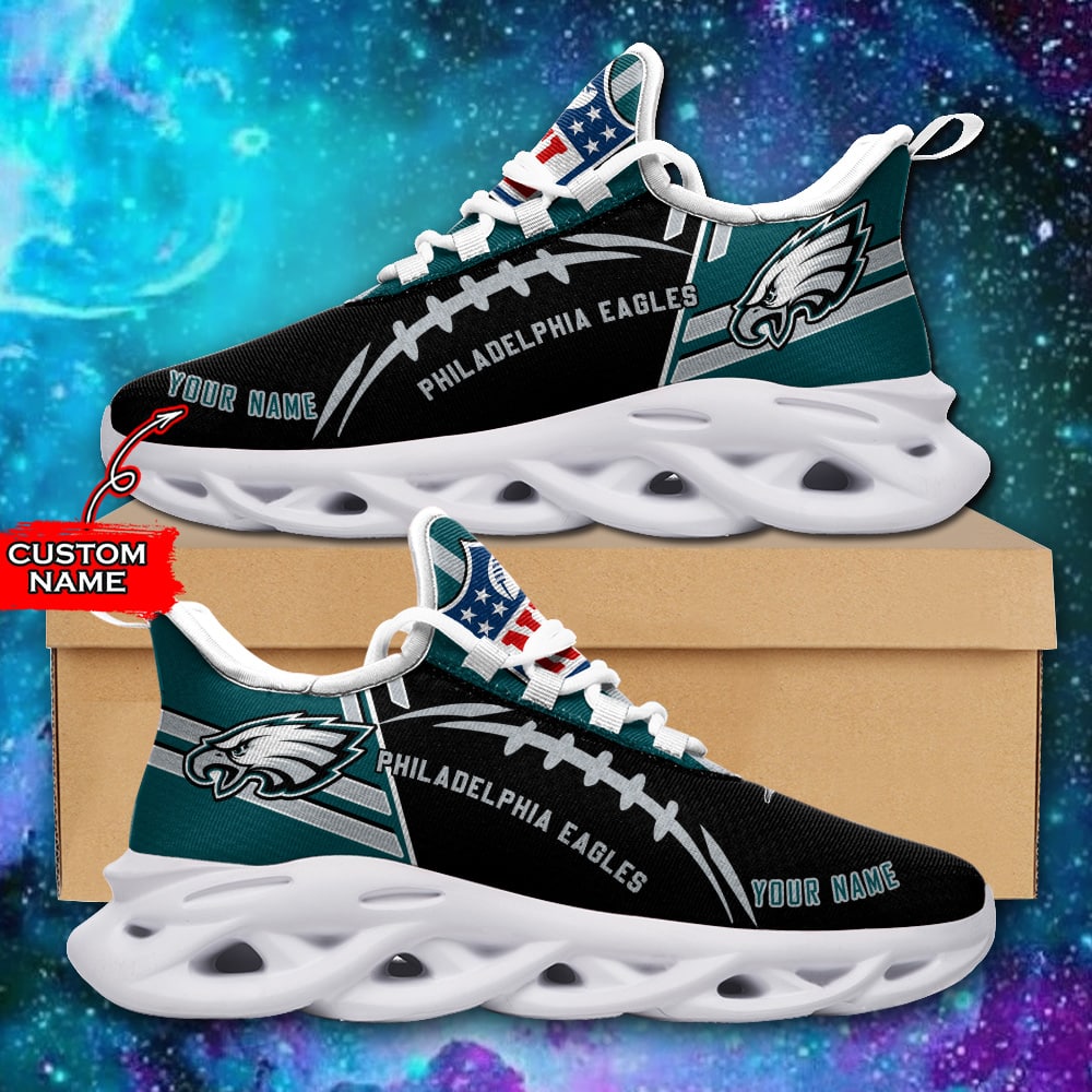 nfl philadelphia eagles max soul sneaker custom name 46m1wwt7f