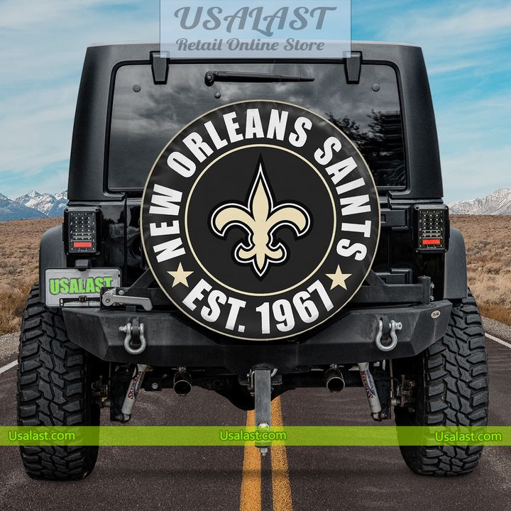 p6hReW76 new orleans saints est 1967 spare tire cover 1 KD9aG