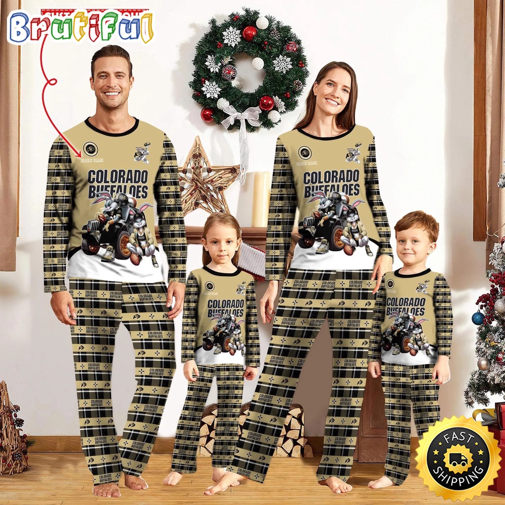 personalized ncaa colorado buffaloes pajamas for family ep0wr