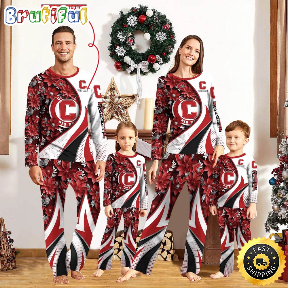 personalized ncaa cornell big red pajamas flower for sport family x3e8p