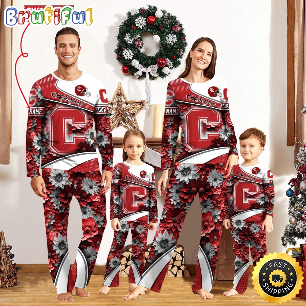 personalized ncaa cornell big red pajamas for family pajamas sport fans xn3zo