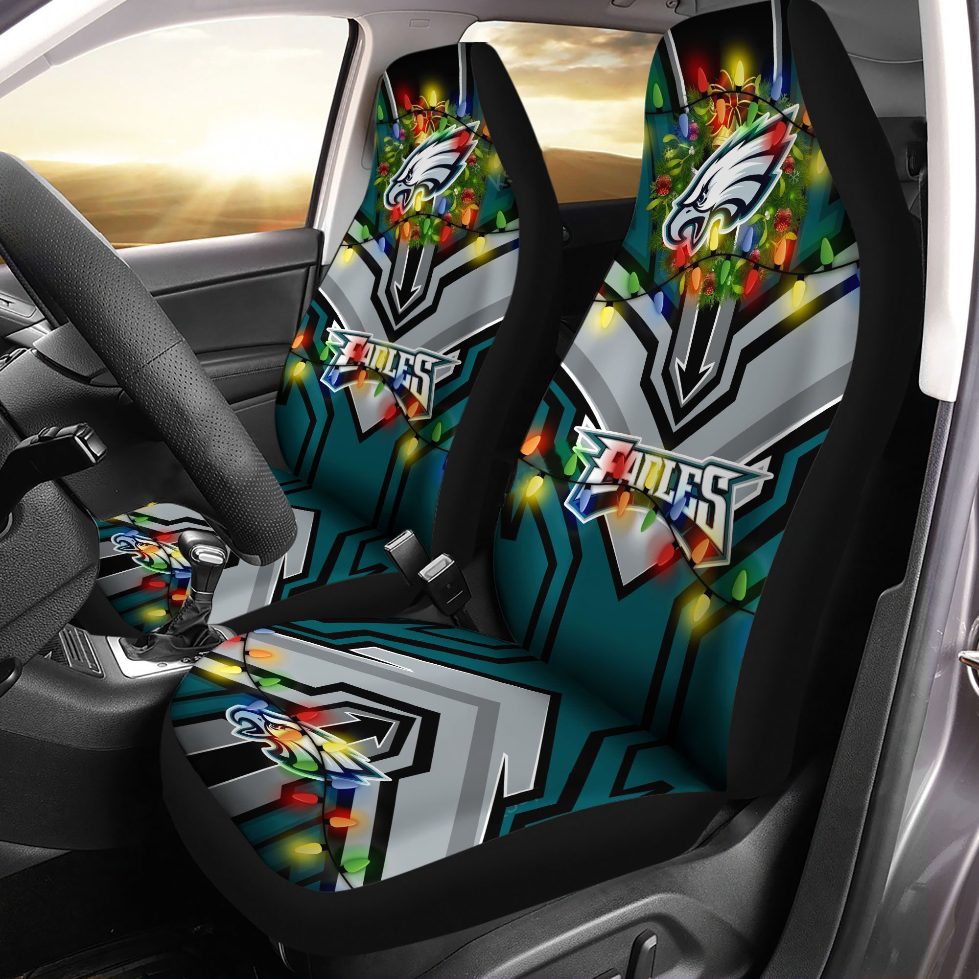 philadelphia eagles car seat covers bg141 pvfww