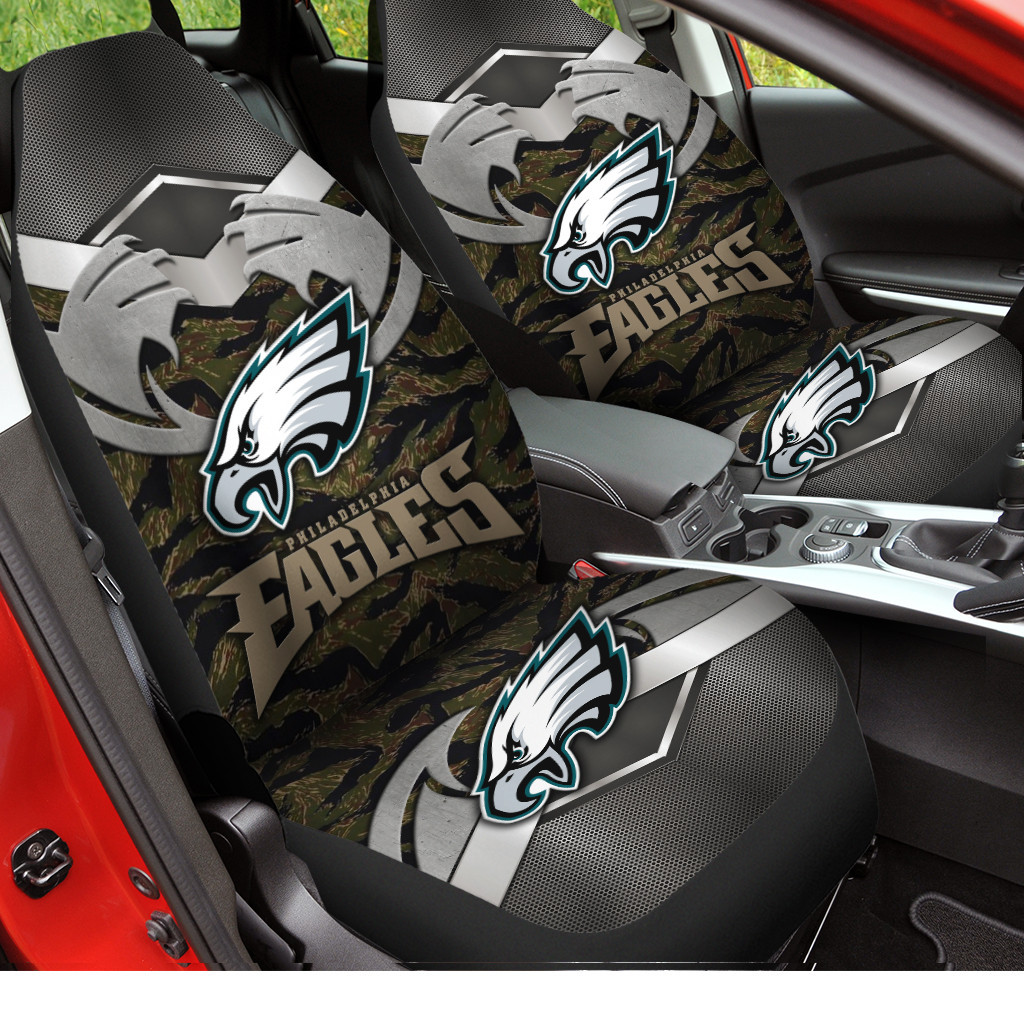 philadelphia eagles car seat covers bg197 qrszj